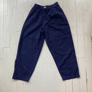 Big Bud Press Trousers - Navy Blue Size XS w/ 25" inseam